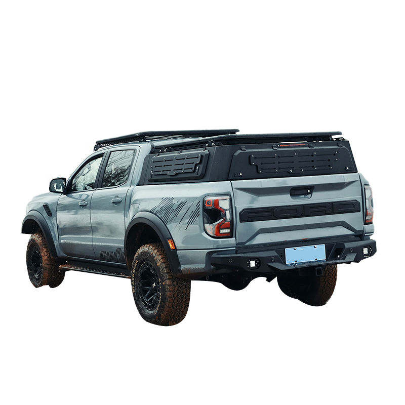 Vízálló acél keménytetős hangszedő 4x4 teherautó topper lakóautó Tonneau ágytakaró sapkák előtető Jeep Gladiatorhoz